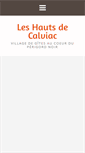 Mobile Screenshot of leshautsdecalviac.fr